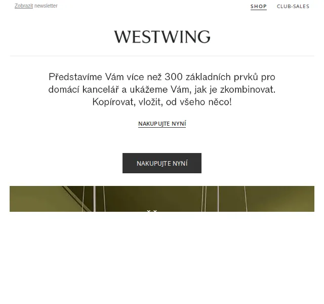 Westwing: Nábytek do domácí kanceláře – červenec 2026 | Nuslet.cz