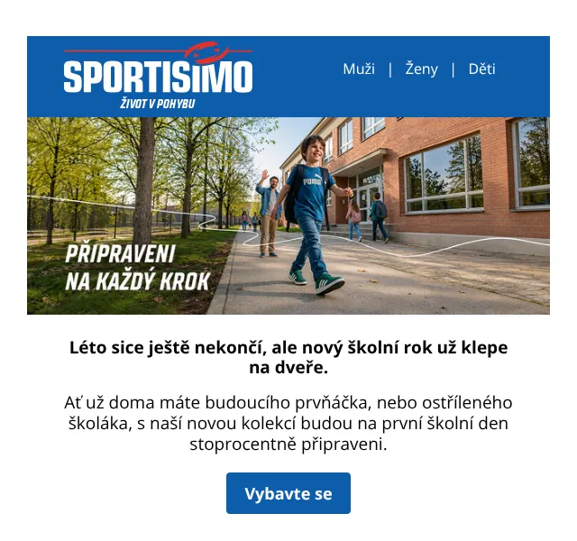 Sportisimo: Školní vybavení – září 2026 | Nuslet.cz