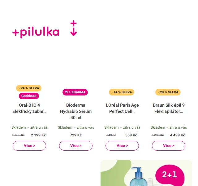 Pilulka: Dárky pro maminky slevy až 28 % – červenec 2026 | Nuslet.cz