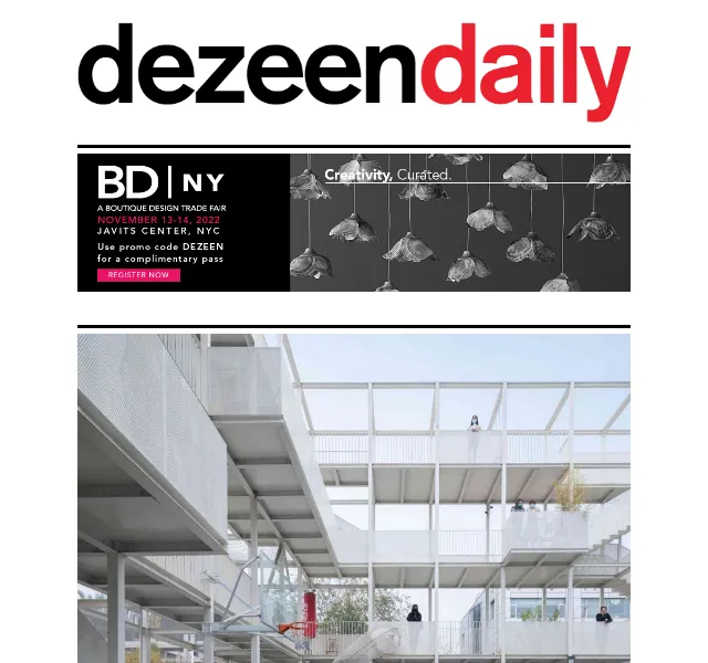 Dezeen Daily: Designové novinky z bydlení a módy – červen 2026 | Nuslet.cz