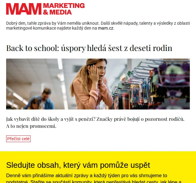 Marketing & Media: Back to school – úspory pro rodiče – červenec 2026 | Nuslet.cz