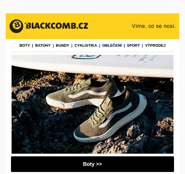 Blackcomb: Novinky tenisky, batohy – červen 2026 | Nuslet.cz