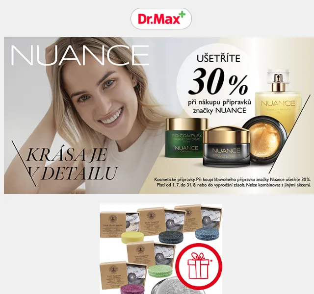 Dr.Max E-shop: Slevy až 27% na Vichy, Bioderma, Eucerin – červenec 2026 | Nuslet.cz
