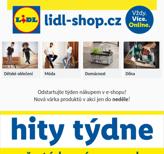 Lidl: Laser, šicí stroj, pekárna – slevy až 44 % – červen 2026 | Nuslet.cz