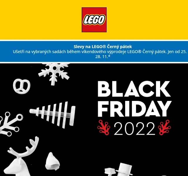 LEGO®: Slevy na Černý pátek až 5× VIP body – červen 2026 | Nuslet.cz