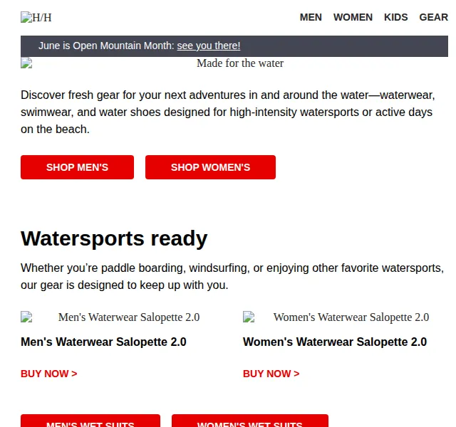 Helly Hansen: Vodní sporty a plavky – červenec 2026 | Nuslet.cz