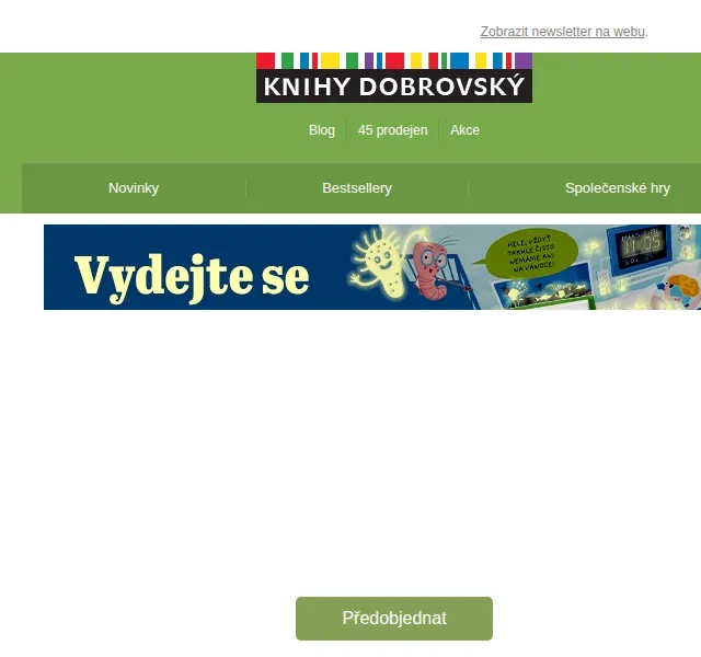 KnihyDobrovsky.cz: Sleva až 22 % na knižní novinky – červenec 2026 | Nuslet.cz