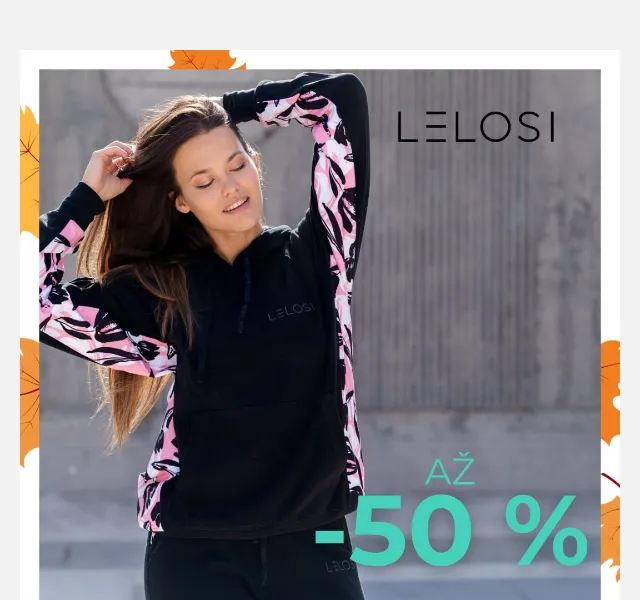 LELOSI: podzimní promo akce – konec slev až 50 % – červen 2026 | Nuslet.cz