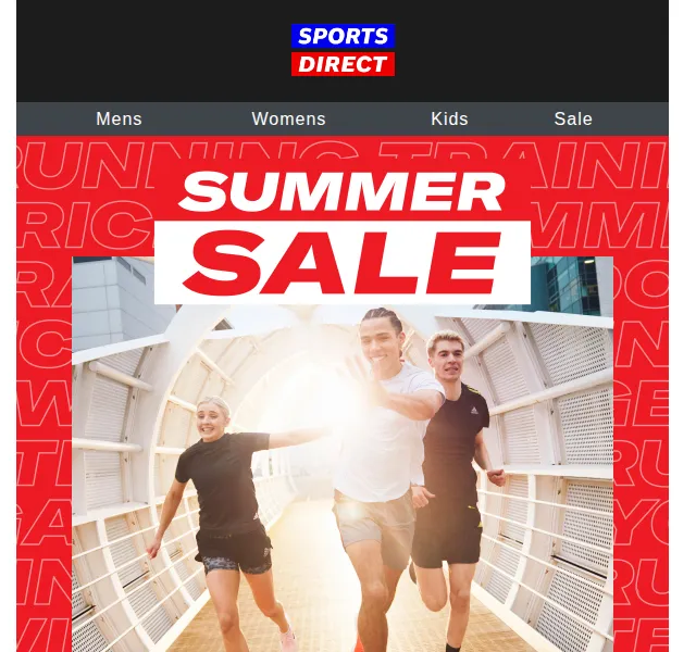 Sportsdirect.com: Sleva až 70 % na letní výprodej – červenec 2026 | Nuslet.cz