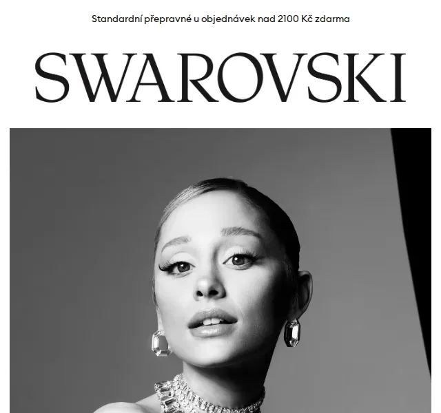 Swarovski: Ariana Grande jako nová tvář – červenec 2026 | Nuslet.cz