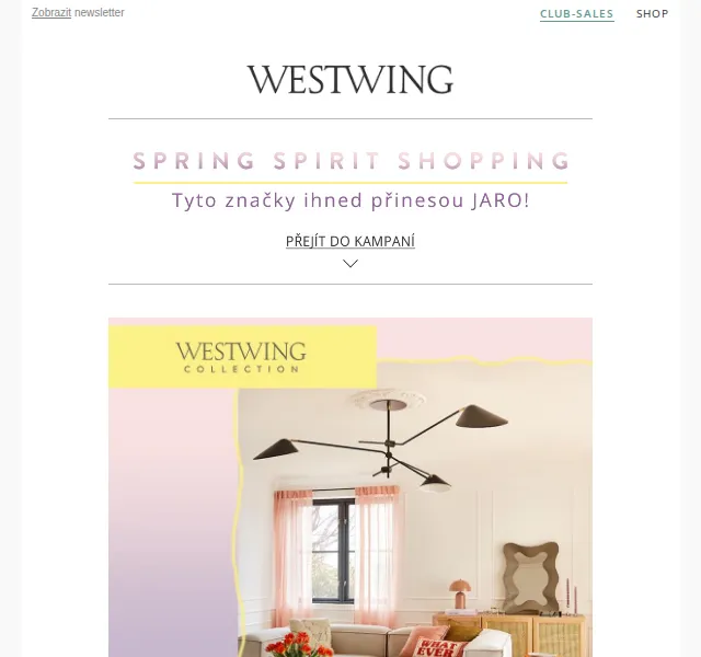 Westwing: Jarní kolekce Westwing Collection – červenec 2026 | Nuslet.cz