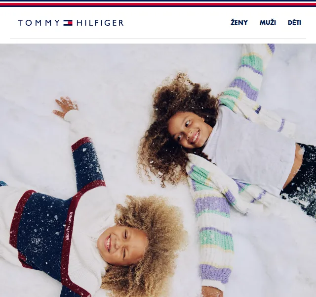 Tommy Hilfiger: Zimní kolekce pro děti – červen 2026 | Nuslet.cz