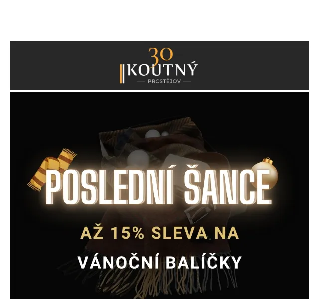 Koutný spol. s r.o.: 15% sleva na dárkové balíčky – červenec 2026 | Nuslet.cz
