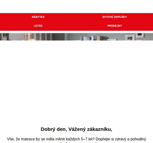Asko Nábytek: Matrace a doplněk za 1 Kč – červenec 2026 | Nuslet.cz