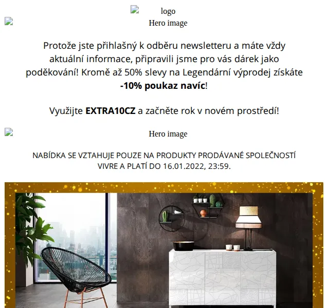 Vivre: Legendární výprodej až –50 % – červen 2026 | Nuslet.cz