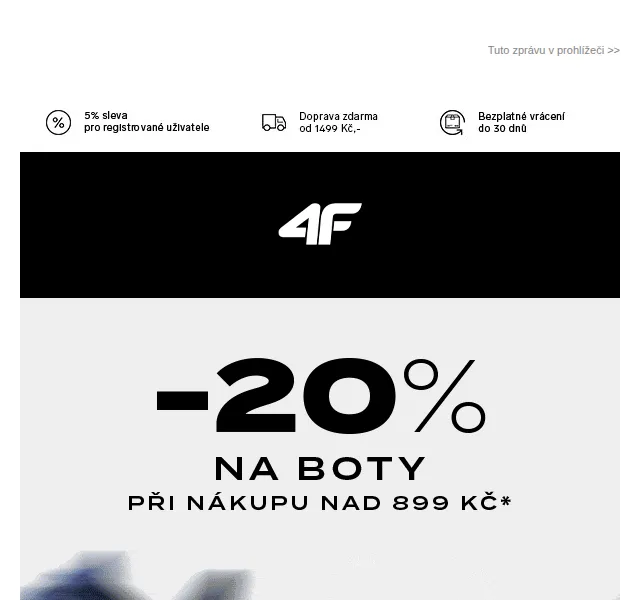 4Fstore: 20% sleva na boty – červenec 2026 | Nuslet.cz