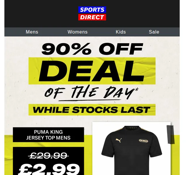 Sportsdirect.com: PUMA triko za 2.99 £ – červen 2026 | Nuslet.cz