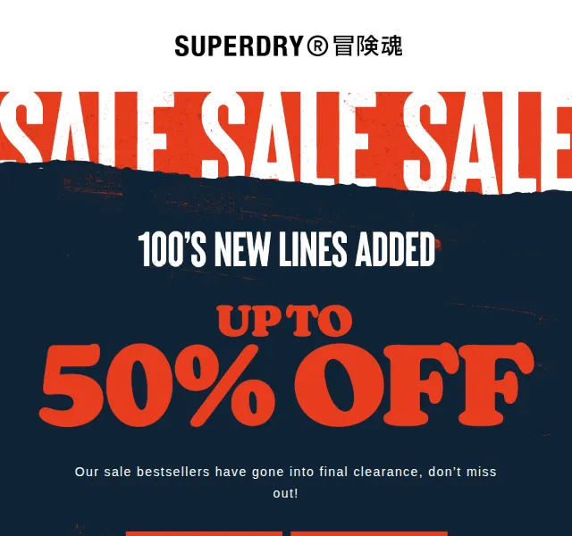 Superdry: finální výprodej 100+ novinek – červen 2026 | Nuslet.cz