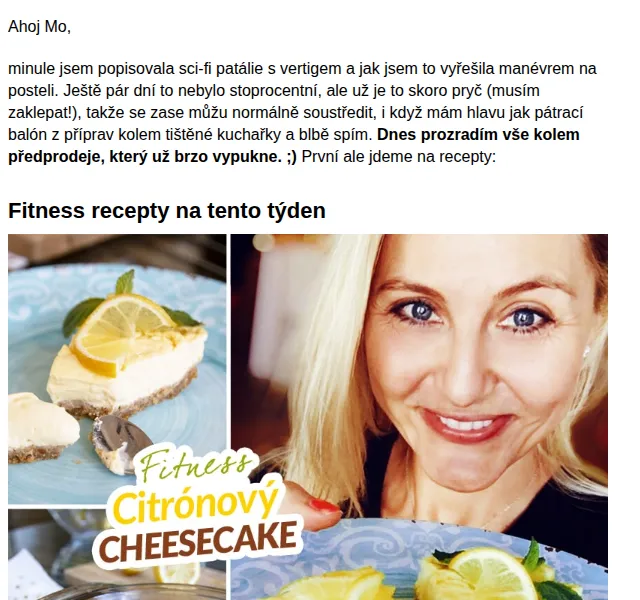 BAJOLA ✌ Fit bez diet: Předprodej kuchařky – červenec 2026 | Nuslet.cz