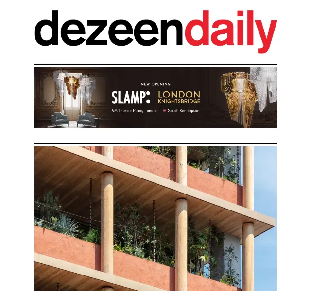 Dezeen Daily: Architektonické novinky – červen 2026 | Nuslet.cz