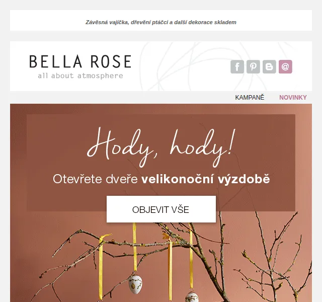 Bella Rose: Velikonoční dekorace – červen 2026 | Nuslet.cz