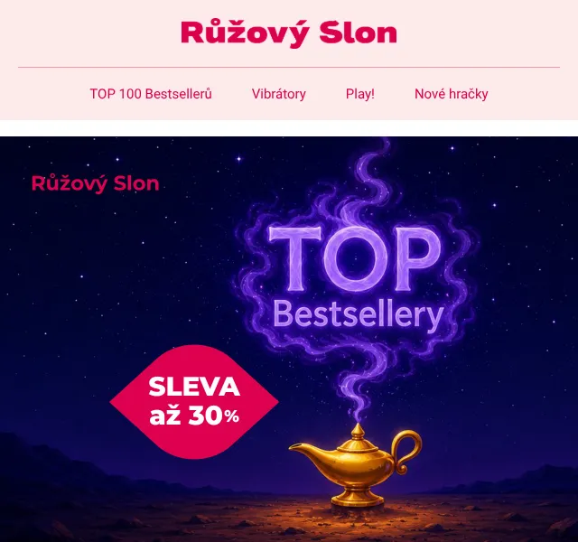 Růžový Slon: Stimulační kondomy sada 72 ks – červenec 2026