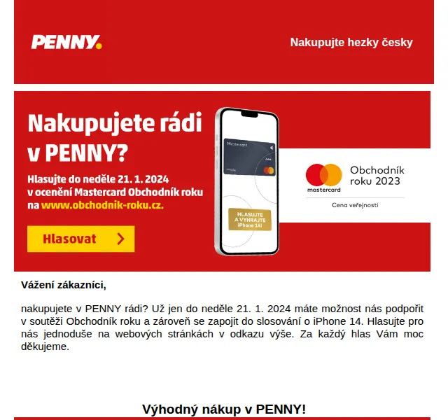 Penny: Nová věrnostní akce Vivess – sleva až 66 % – červen 2026 | Nuslet.cz
