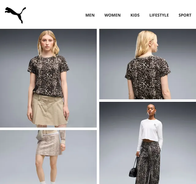 PUMA: Animal Print kolekce – srpen 2026 | Nuslet.cz