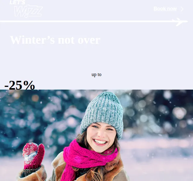 Wizz Air: sleva až 25 % na letenky – červenec 2026 | Nuslet.cz