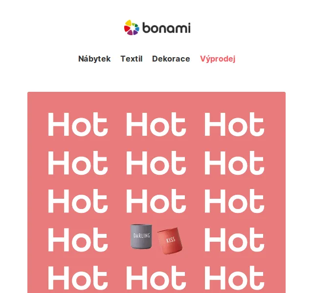 Bonami.cz: Až -50 % na nábytek a dekorace – červenec 2026 | Nuslet.cz
