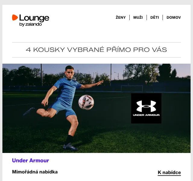 Lounge by Zalando: sleva až 75 % – Nike, BOSS, Levi's | Červenec 2026