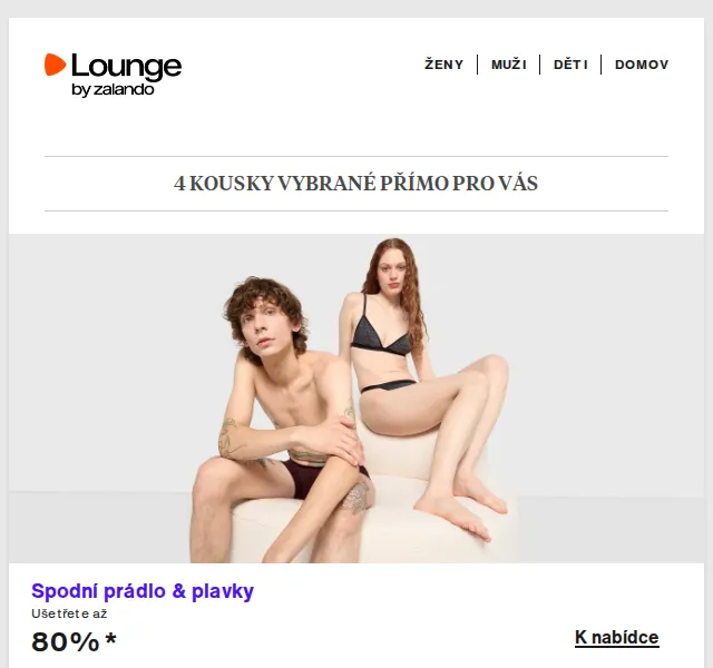 Lounge by Zalando: Diesel, Jack Wolfskin a Monki se slevou až 80 % – červenec 2026 | Nuslet.cz
