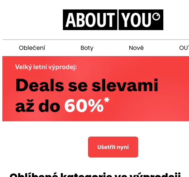 ABOUT YOU: Sleva až 60 % na letní outfity – červenec 2026
