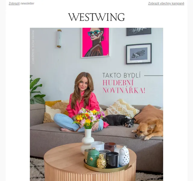 Westwing: Nábytek a doplňky z Westwing Collection – červen 2026 | Nuslet.cz