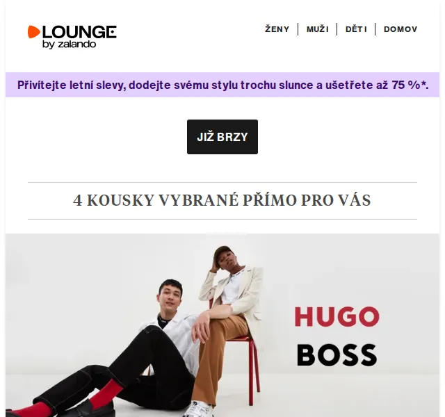 Lounge by Zalando: BOSS, Didriksons & Roxy – slevy až 80 % – červenec 2026 | Nuslet.cz