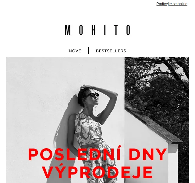 MOHITO: Velké finále výprodeje – červenec 2026 | Nuslet.cz