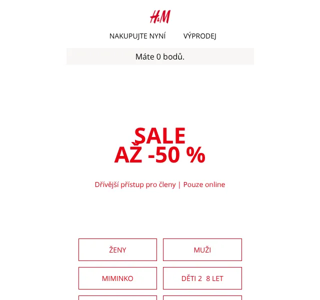 H&M Fashion: Výprodej až -50 % – červen 2026 | Nuslet.cz