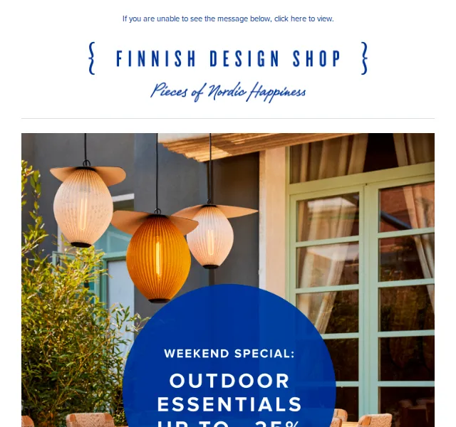 Finnish Design Shop: Outdoor essentials až –25 % – červenec 2026 | Nuslet.cz