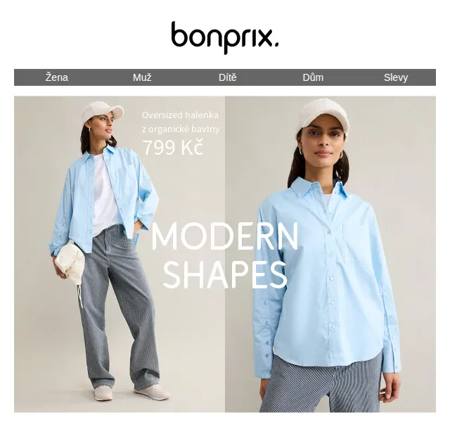 bonprix: Nové outfity a trendy tenisky – červenec 2026 | Nuslet.cz