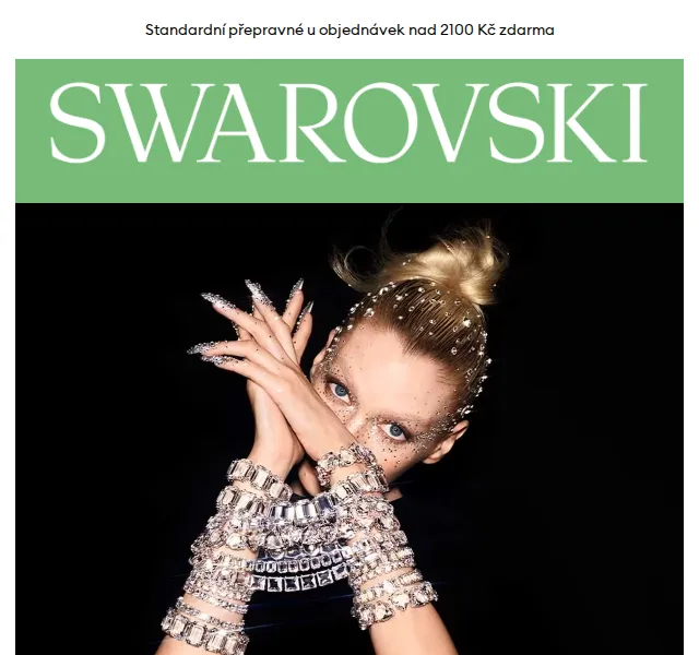 Swarovski: PF 2023 přání a novoroční inspirace – červen 2026 | Nuslet.cz