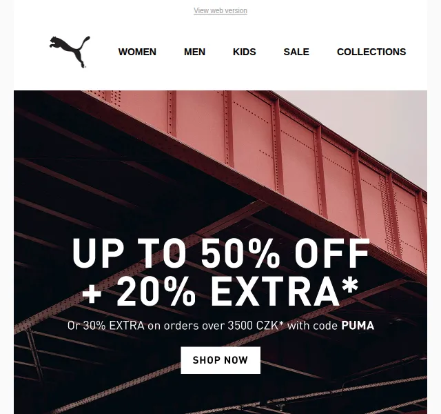 PUMA: Sleva až 50 % + 20 % (nebo 30 %) na sneakers – červen 2026 | Nuslet.cz