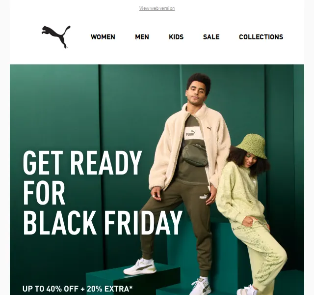 PUMA: Sleva až 40 % + 20 % extra – červenec 2026 | Nuslet.cz