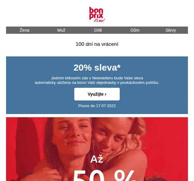 bonprix: 20% sleva na letní šaty – červenec 2022 | Nuslet.cz