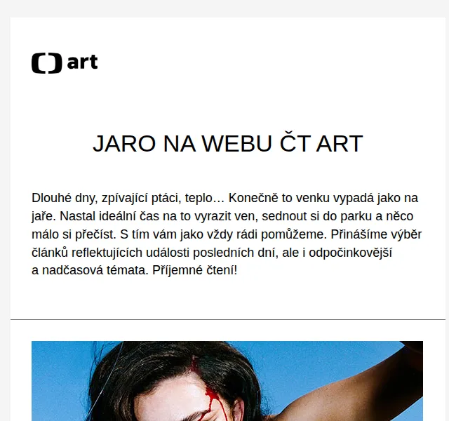 Web ČT art: Jarní výběr článků o kultuře – červen 2026 | Nuslet.cz