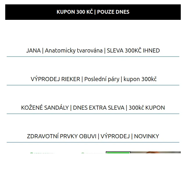 Eliteshoes: Sleva 300 Kč na letní výprodej – červenec 2026 | Nuslet.cz
