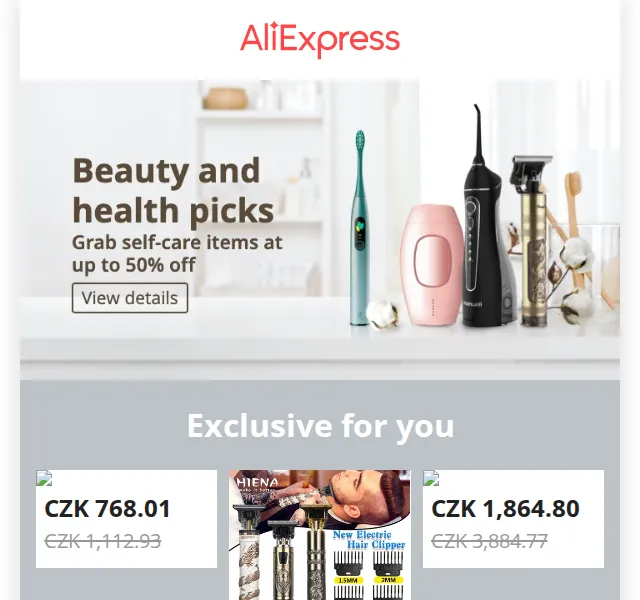 AliExpress: Elektrické kartáčky Xiaomi od 80 Kč – červen 2026 | Nuslet.cz