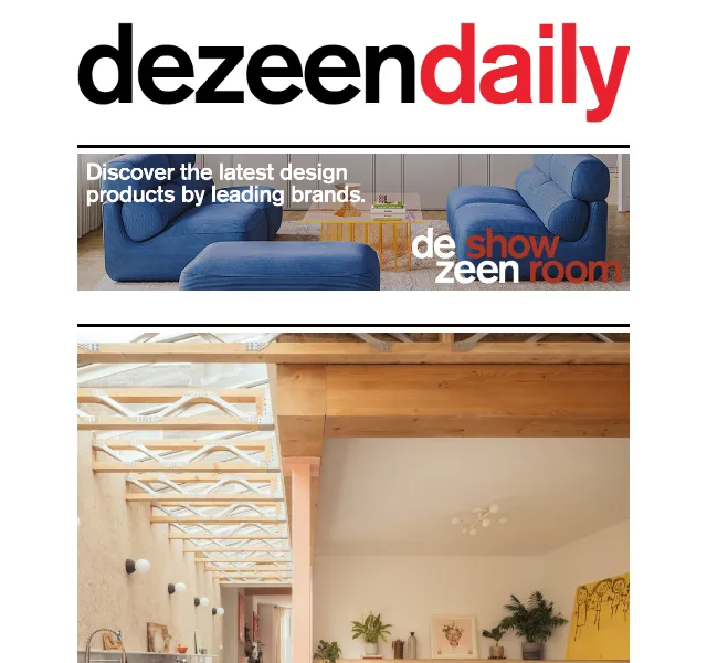 Dezeen Daily: architektura a design – červenec 2026 | Nuslet.cz