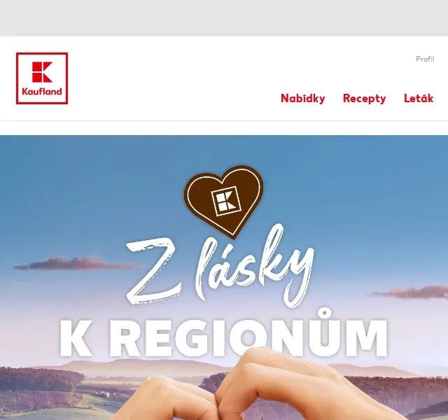 Kaufland: Chutě regionů – červenec 2026 | Nuslet.cz
