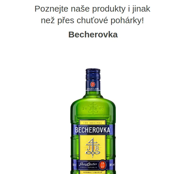 Váš HRUŠKA tým: Becherovka a ikonické nápoje – červenec 2026 | Nuslet.cz