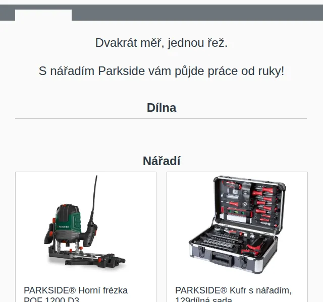Lidl: Nové nářadí Parkside – červen 2026 | Nuslet.cz
